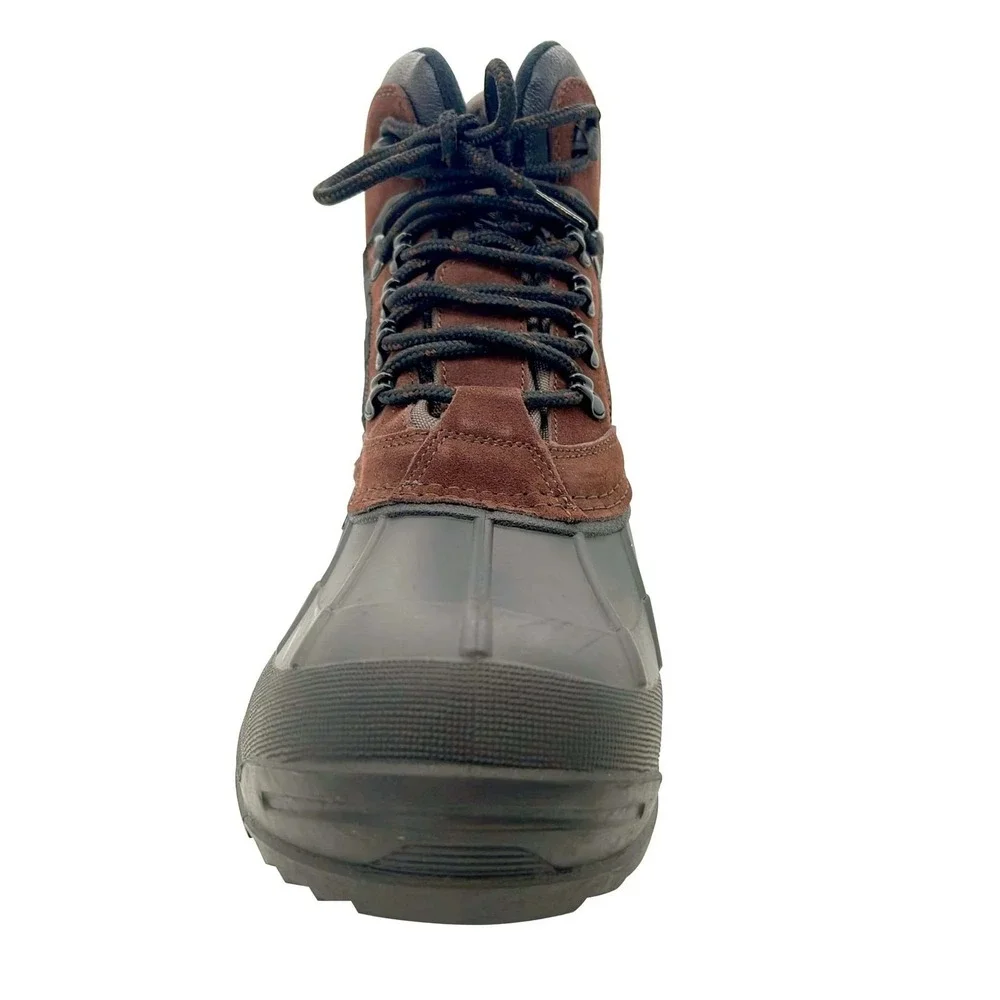 TOTES Men s Mammoth Waterproof Winter Boots - Dark Brown, 8M